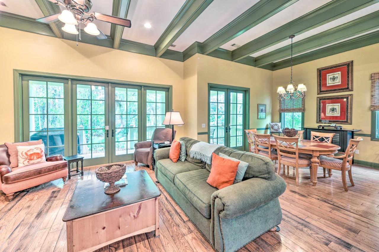 Chic Bluffton Cottage With Yard, 7 Mi To Beach! Exterior photo